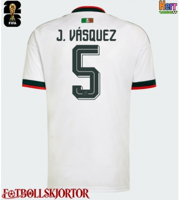 Mexiko Johan Vasquez #5 Bortatröja VM 2026 Kortärmad
